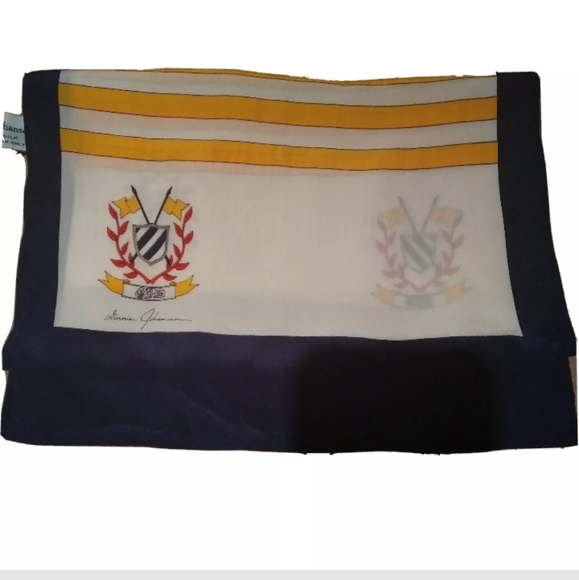 Ginnie Johaneson Accessories - Ginnie Johaneson Vintage Silk Scarf
